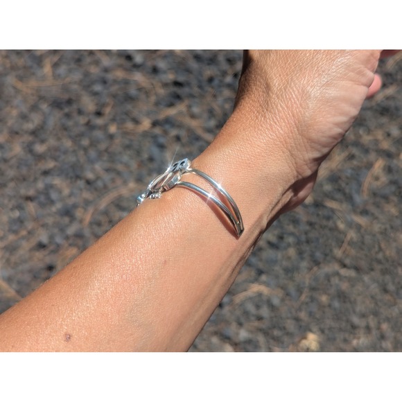 Zuni Owl MOP Cowrie Shell Inlay Owls Bracelet Native American Jewelry Sz 6.5in** - Picture 9 of 10